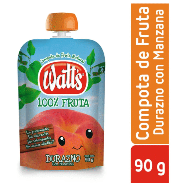Compota de Durazno con Manzana 90g