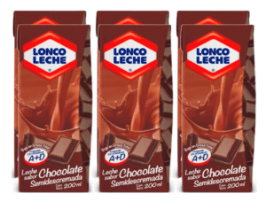 Pack 6 lonco leche de 200mL Chocolate