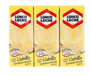 Pack 6 lonco leche de 200mL Vanilla
