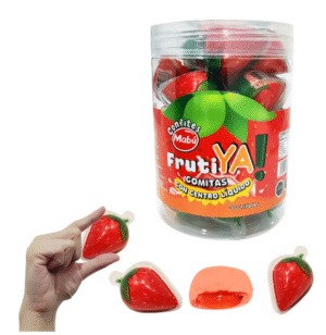 POTE GOMITA  FRUTILLA 30 UNIDADES