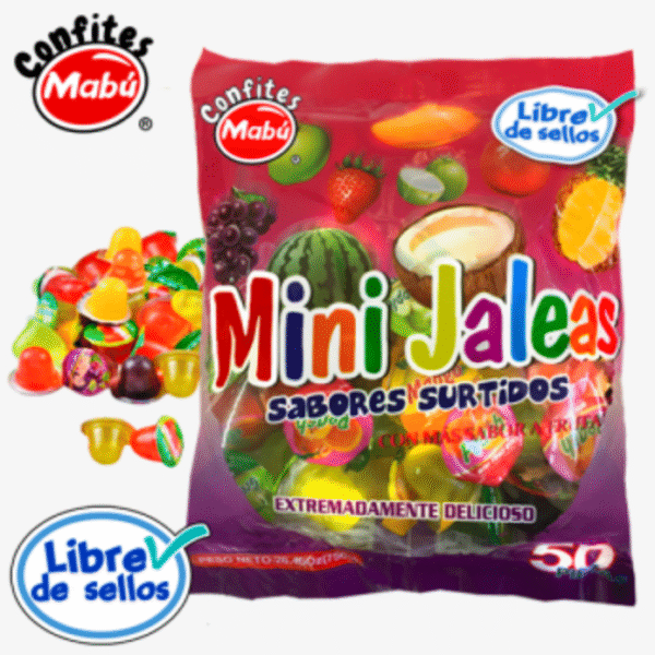 JALEA BOLSA MABU 50 UNIDADES