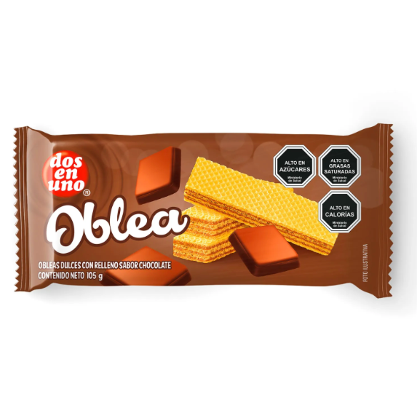 Obleas Chocolate