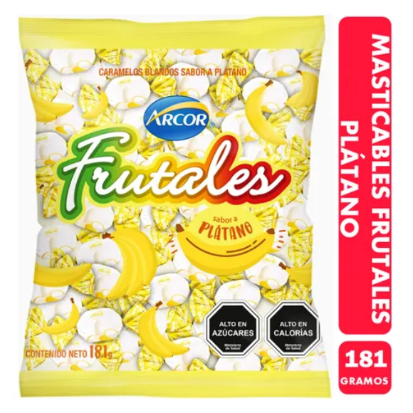 Masticables Frutales Platano