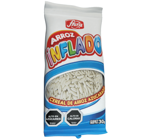 Arroz inflado