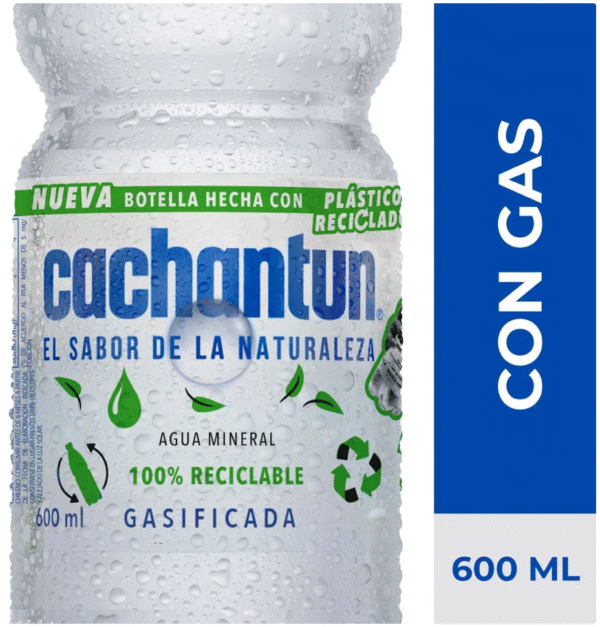 Cachantun con gaz 600mL