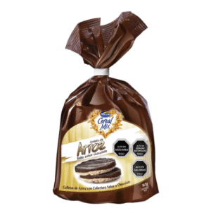 Galleta de Arroz con Cobertura sabor a chocolate saludables