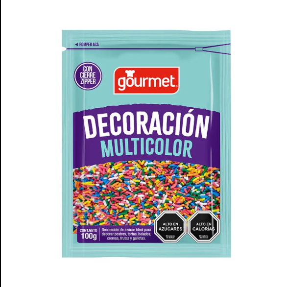Decortación Mostacilla Multicolores