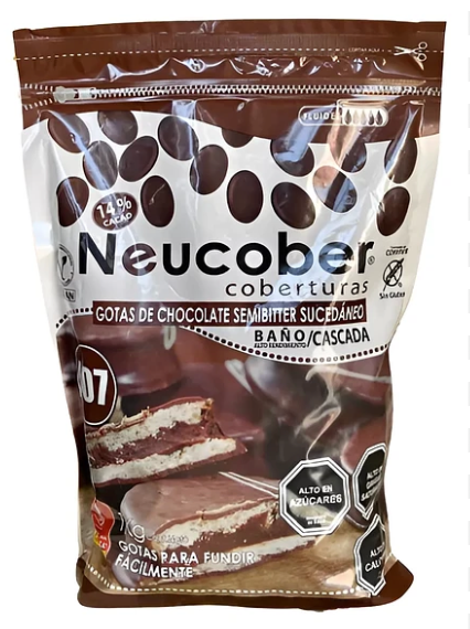 Cobertura Gotas de Chocolate Neucober 407