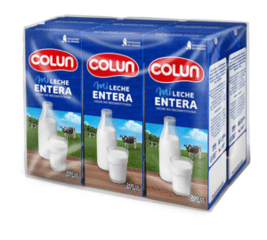 Pack 6 leche Entera Colún de 200mL