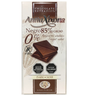 Chocolate Premium Antiu Xixona 85% cacao