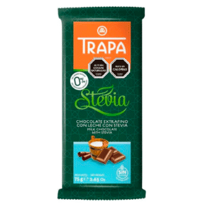 Chocolate Trapa con Leche (Stevia)