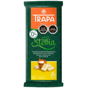 Chocolate blanco Trapa (stevia)