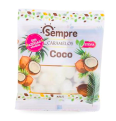 Caramelo de coco (stevia)
