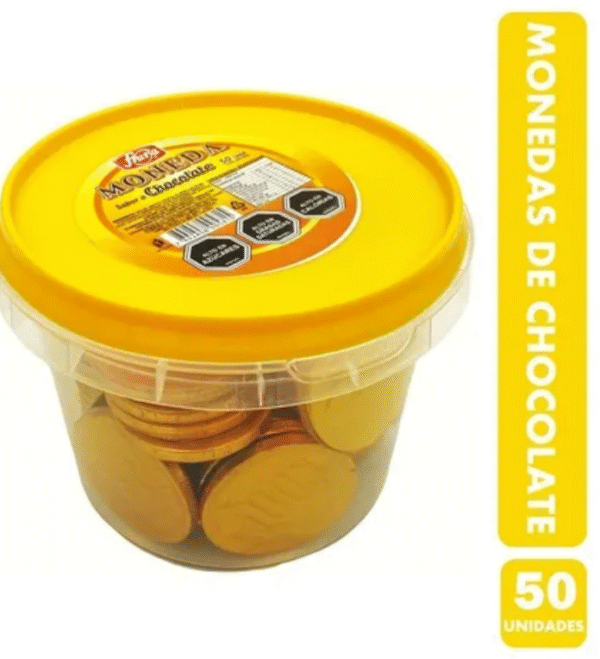 Monedas de Chocolate (50unidades)
