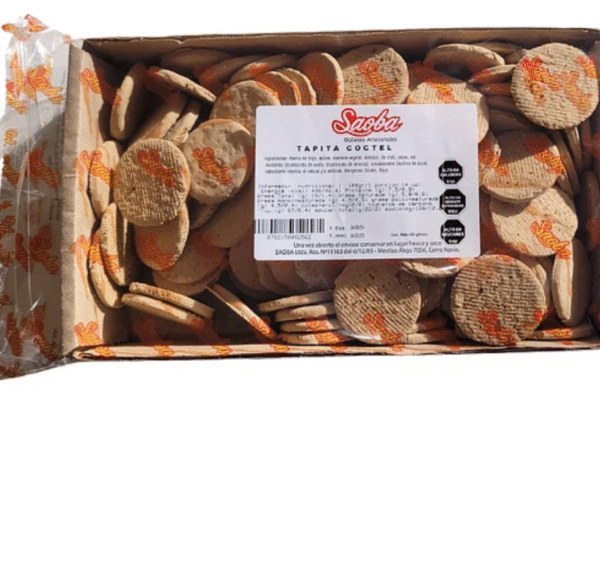 Galleta Alfajor Saoba cocktail