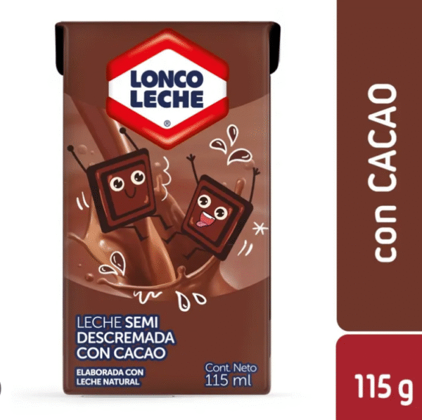 Pack 6 lonco leche de 115mL Chocolate