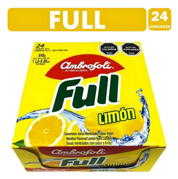 MENTITAS AMBROSOLI Full Limón